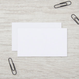 Ghost White Business Card