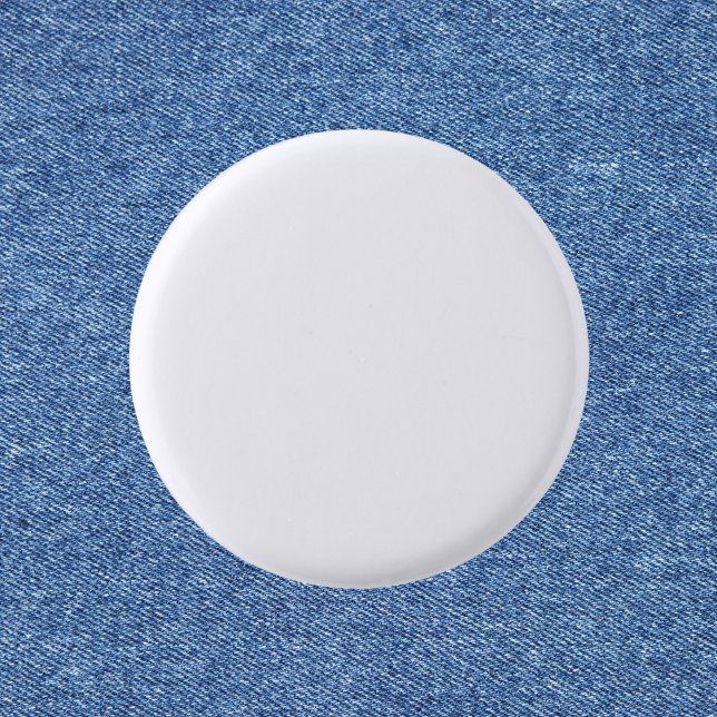 Ghost White Solid Colour 1 Inch Round Button (Creator Uploaded)