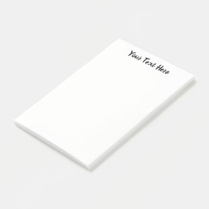 Ghost White Solid Colour custom Post-it Notes