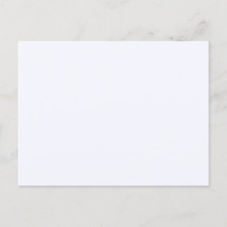 Ghost White Solid Colour Postcard