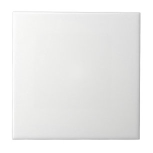 Ghost White Solid Colour Tile