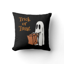 Ghost with Bag Trick or Treat  