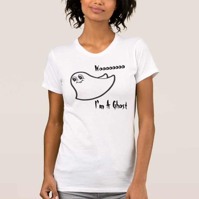 ghost, Woooooooo, I'm A Ghost T-Shirt (Front)