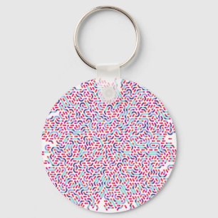 Ghost Worms Keychain