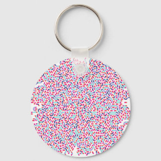 Ghost Worms Keychain