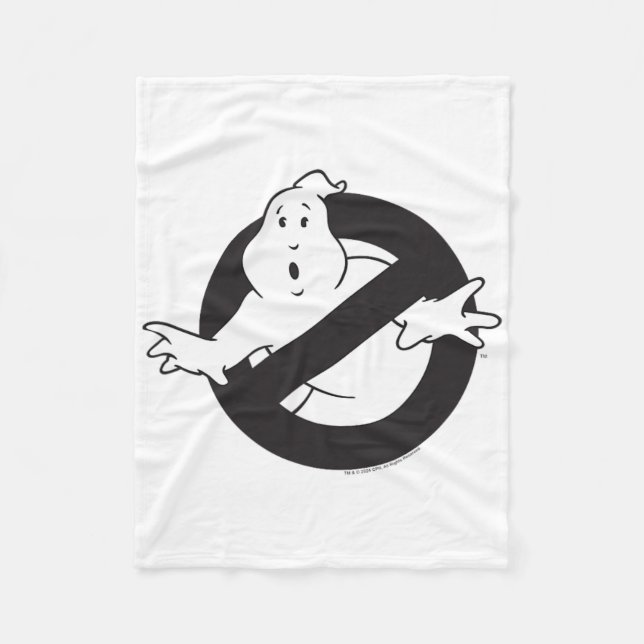 Ghostbusters Frozen Empire Black No Ghost Logo  Fleece Blanket (Front)