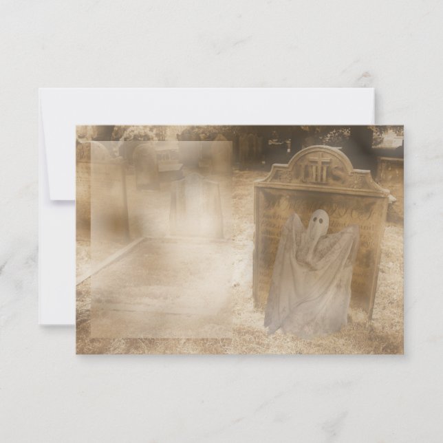 Ghosted Party Invitation (Front)