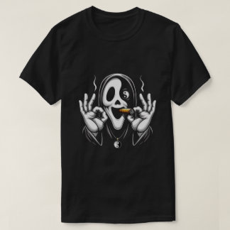 Ghostface Zen – T-Shirt Chill dans le Chaos