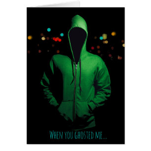 Ghosting Pushback Custom Message Card