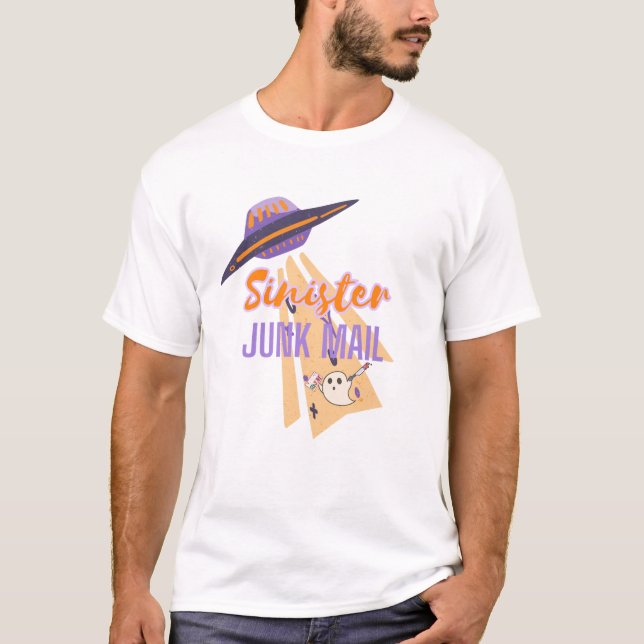 Ghostly Abduction T-Shirt (Front)