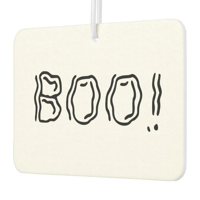 Ghostly Boo! Air Freshener (Left)