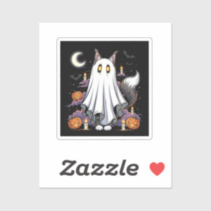 Ghostly Coon – Fluffy Maine Coon Halloween