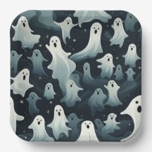Ghostly Creepy Snacks Halloween Square