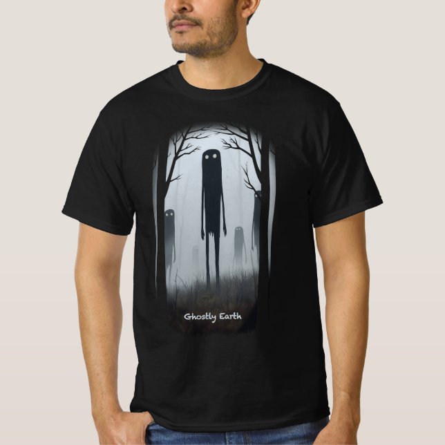 Ghostly Earth T-shirt (Front)