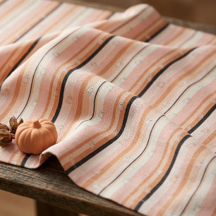 Ghostly Ghosts Pastel Stripe Pattern ID1330 Fabric