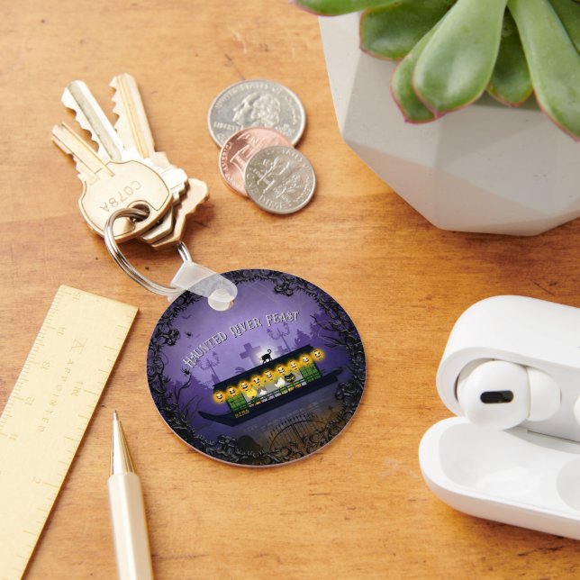 Ghostly Graveyard Cruise Keychain (Desk)