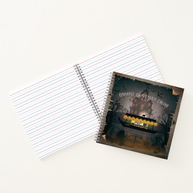 Ghostly Graveyard Cruise Notebook (Inside)