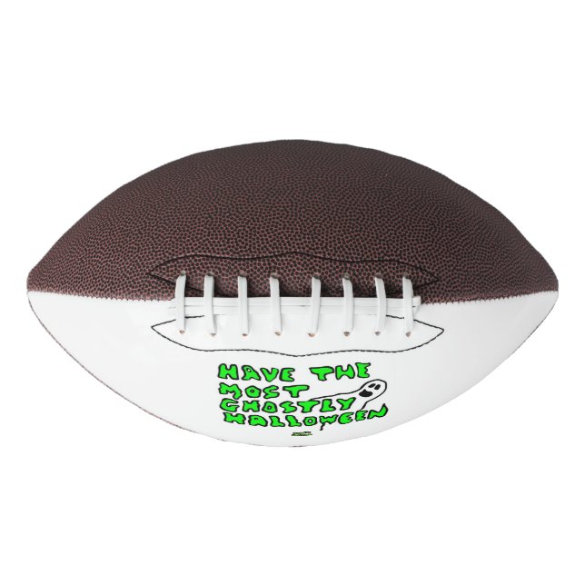 Ghostly Halloween Football (Front)