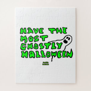 Ghostly Halloween Puzzle 16" X 20"