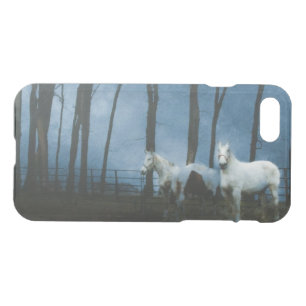 Ghostly Horses at Midnight iPhone SE/8/7 Case
