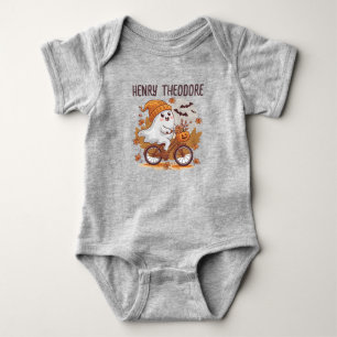 Ghostly Rider Babysuit👻Customizable Ghost Romper