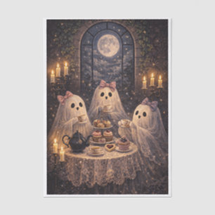Ghostly Tea Time  Tissue Paper