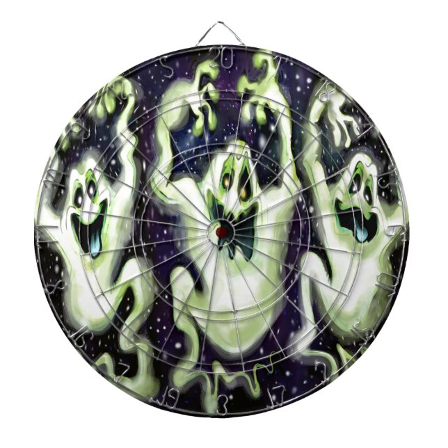 Ghostly Trio Dartboard (Front)