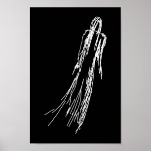 Ghostly Woman Poster