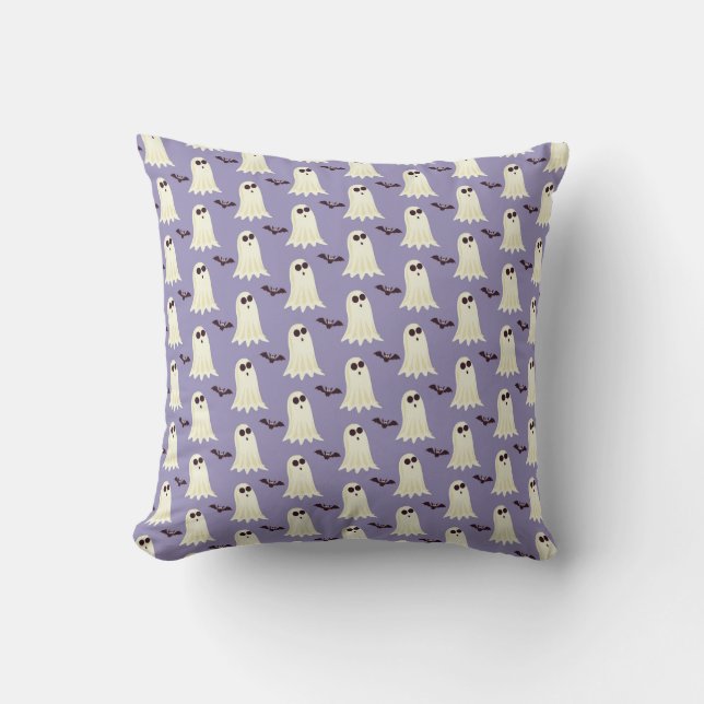 Ghosts and bats pillow (Front)