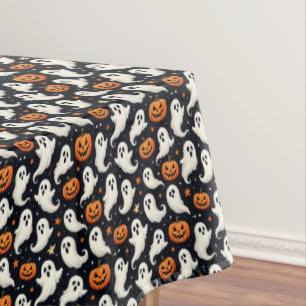 Ghosts and Jack o'Lanterns Tablecloth