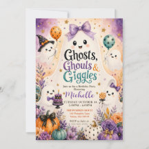 Ghosts Ghouls & Giggles Birthday Party