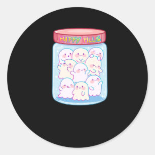 Ghosts Happy Pills Sticker 