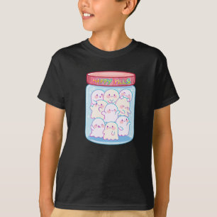 Ghosts Happy Pills Sticker T-Shirt