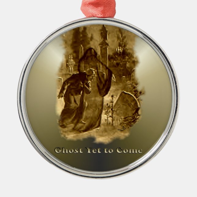 Ghosts of Christmas - A Christmas Carol Metal Ornament (Front)