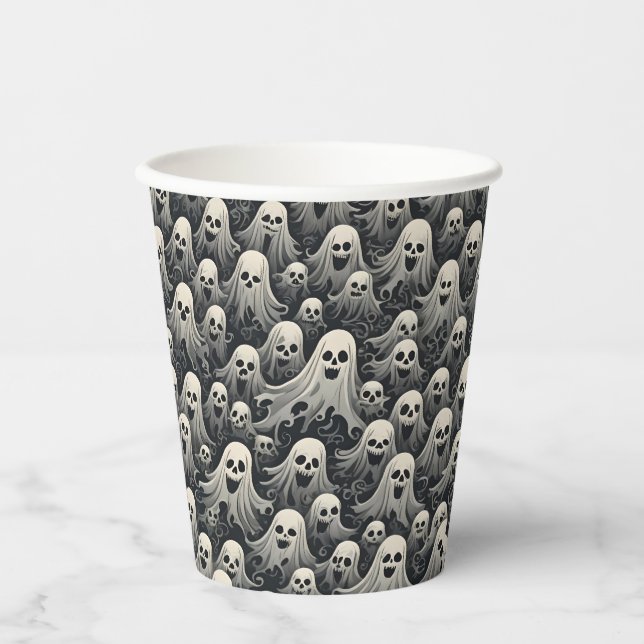 Ghosts Paper Cups (Front)