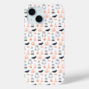 Ghosts Pumpkins Bats Boo Halloween Case