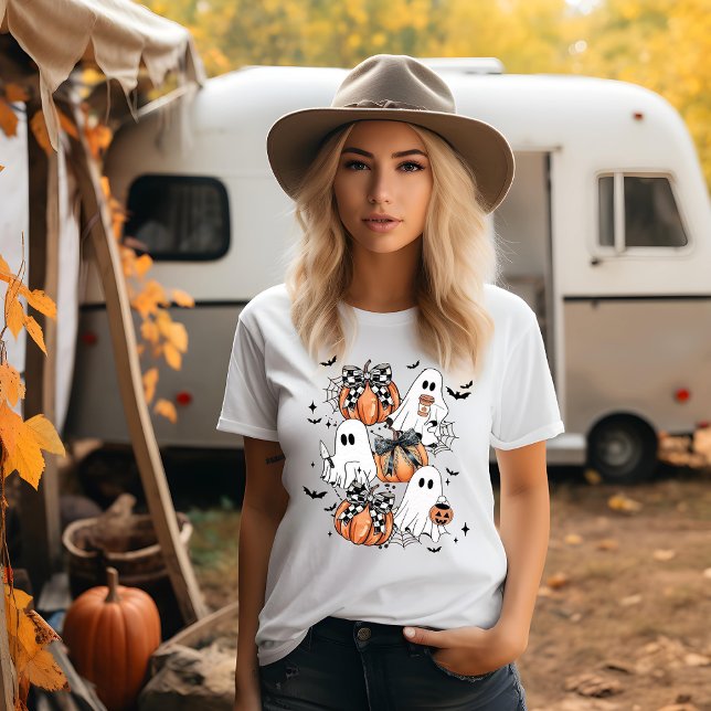 Ghosts & Pumpkins T-Shirt (Creator Uploaded)