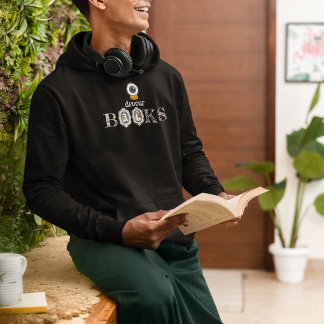 Ghosts Reading Books - Halloween Hoodie