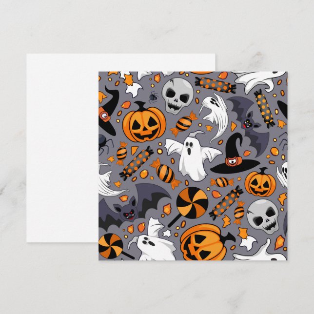 Ghosts Spooky and Creepy Cute Monsters (Front/Back)