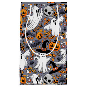 Ghosts Spooky and Creepy Cute Monsters Small Gift Bag