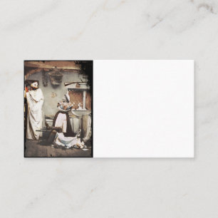 Ghosty Jack-o-lantern Film Appointment Card