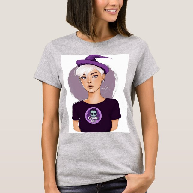 Ghoul Bye! (Platinum Short) T-Shirt (Front)