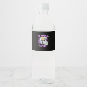 Ghoul Ghoul Gang Ghouls Just  To Have Fun Water Bottle Label