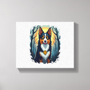 Ghoul Greyhound Dash Canvas Print