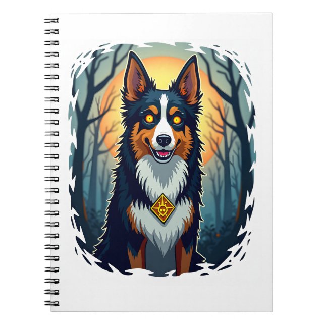 Ghoul Greyhound Dash Notebook (Front)