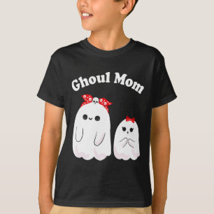Ghoul Mom Funny Halloween Mommy Ghost T-Shirt