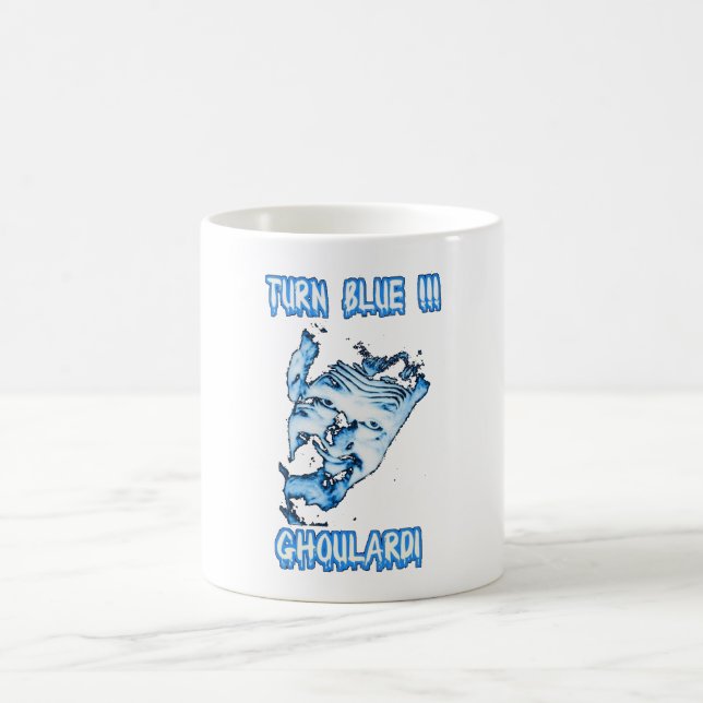 Ghoulardi (Turn Blue/Transparent) 11 oz. Mug (Center)