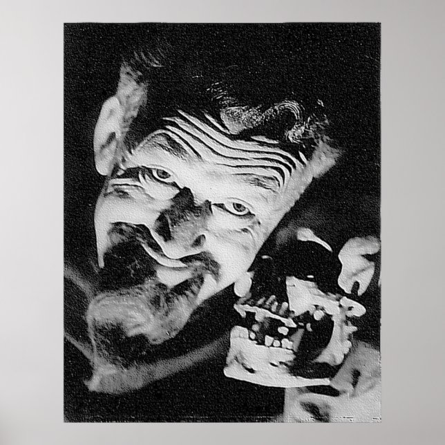 Ghoulardi  (W/Skull-2) Matte Poster (Front)