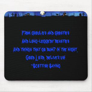 Ghoulies & Ghosties Mouse Pad