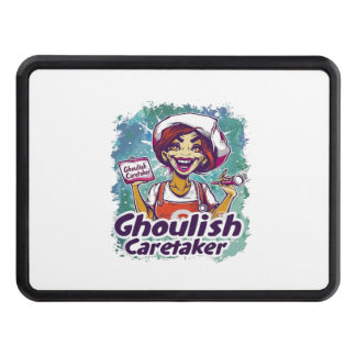 Ghoulish Caretaker Nurse Trailer Hitch Cover